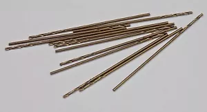 New 12 Pc #72 X 1-1/4" Premium Cobalt Micro Drill Bit Pack USA Boeing Surplus - Picture 1 of 2