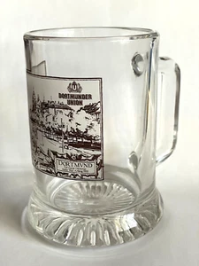 Dortmunder Union L glass Beer Stein from Dortmund, Germany. 1980 era. Rare - Picture 1 of 5