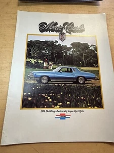 1974 Chevrolet Monte Carlo 12-page Original Car Sales Brochure Catalog - Picture 1 of 2