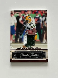2008 Prestige #209 Brandon Jackson - Rookie Review Prime Jersey /100 - Packers - Picture 1 of 2