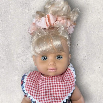 Poupée Ancienne Blonde Aux Yeux Dormeurs Vintage   Style BELLA / COROLLE - Photo 1/4