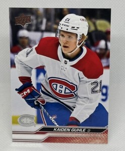 Kaiden Guhle 2023-24 Upper Deck Series 1 #97 Montreal Canadiens