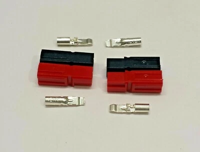 CEA-AP30RB (2 Red +2 Black) Stackable Power Connectors to use with Ham Radios  - Image 1 of 4