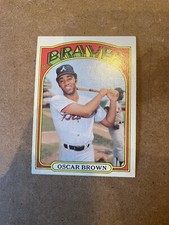1972 Topps Baseball #516 Oscar Brown