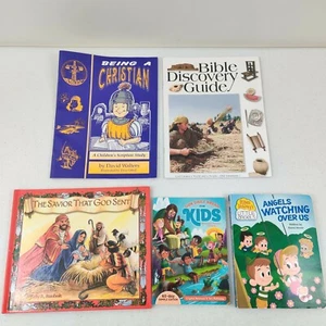 Children's biblical religious christian book lot of 5 - Picture 1 of 7