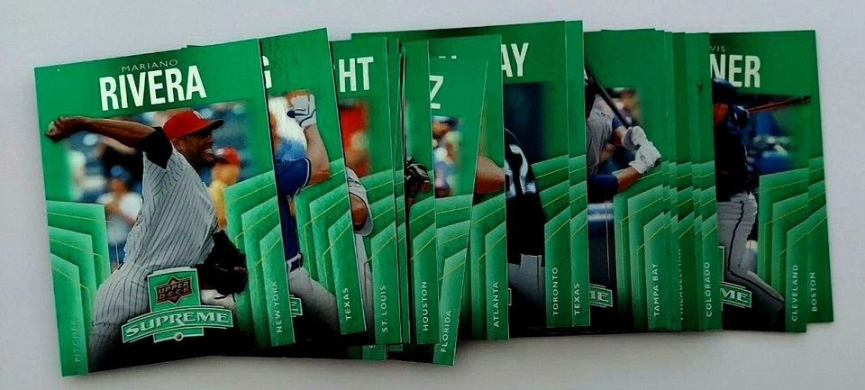 2010 Upper Deck Supreme Green Inserts YOUR CHOICE Finish Your Set !  - Image 1 of 1
