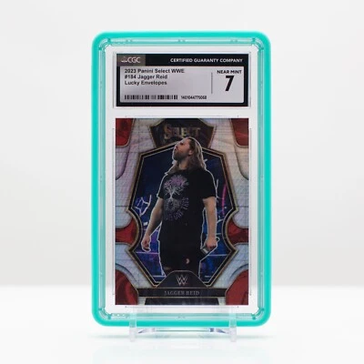 Wrestling 2023 Jagger Reid #184 Select WWE Lucky Envelopes /8 - CGC 7 Near Mint - Image 1 of 4