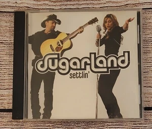 * RARE * Sugarland SETTLIN' 2006 Mercury Records Promotional CD Promo - Foto 1 di 4