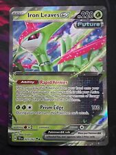 Pokémon TCG Iron Leaves EX 025/162 Ultra Rare Holographic Double Rare NM/M