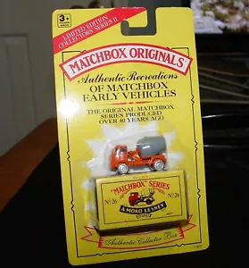 🔥1993 MatchBox Originals🚧Mezclador de cemento cabina ERF⚡Moko Lesney No.26 #11970 - Imagen 1 de 7