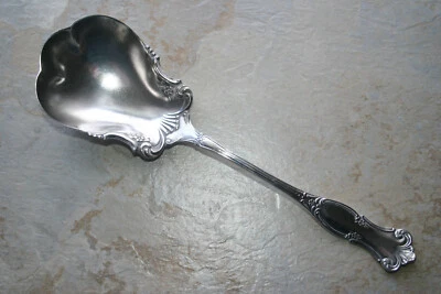 VICTOR Cazuela/Cuchara para Servir Bayas Rogers & Bros Plateado Sin Monogramas 1902 Foto 1 de 4