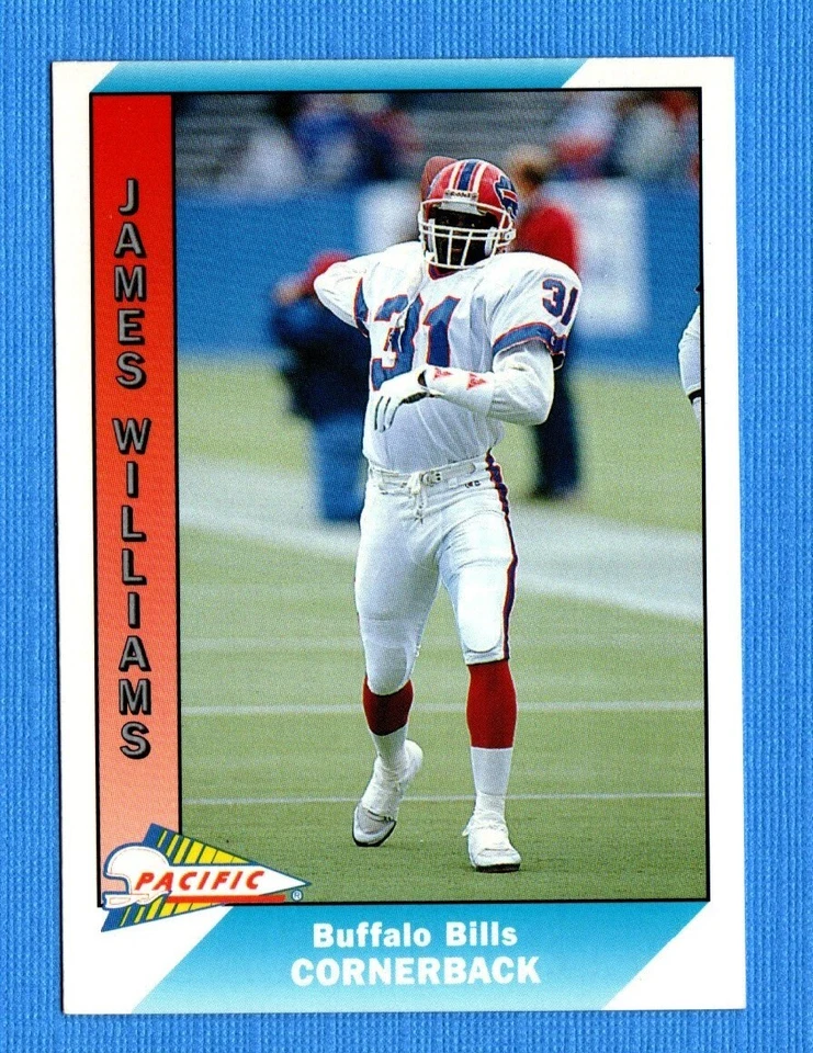 1991 Pacific #34 James Williams Bills - Image 1 of 1