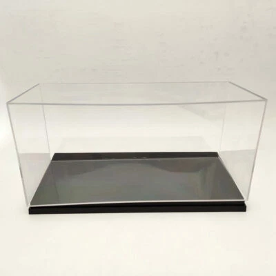 Model Car Acrylic Case Display Box Transparent Dustproof Gift 1:18 Scale 34cm - Image 1 of 4