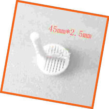 1PCS NEW FOR PTFE Cleaning Basket/ITO/FTO Conductive Glass/Silicon Chip 45*2.5mm