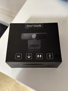 Nuroum V11 2K Webcam for PC, with Noise-Cancelling Microphone & Privacy... - Afbeelding 1 van 5