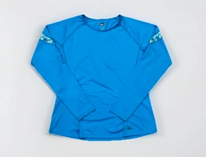 REI Co-op Long Sleeve Shirt Women’s Size Large Stretch Lightweight Outdoor Blue - Picture 1 of 12