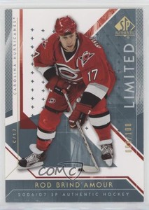 2006-07 SP Authentic Limited /100 Rod Brind'Amour #84