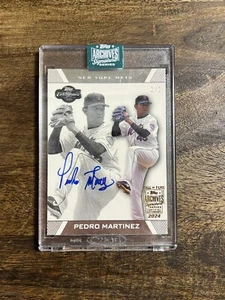 2024 Topps Archives Signature Series Pedro Martinez 1/1 Auto New York Mets - Picture 1 of 2
