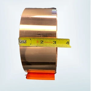 Raw 16oz (24gauge) Copper Flashing Strip 10'x3"" - Picture 1 of 1