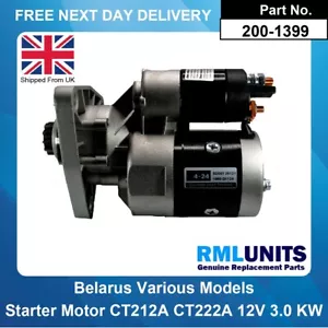 Passend für belarussischen Traktor MTZ142 MTZ145 MTZ80 MTZ100 CT212A CT222A Anlassermotor - Bild 1 von 5