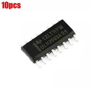 10Pcs ULN2003 ULN2003A SOP-16 Ti Darl Trans Array Ic New sv - Picture 1 of 2