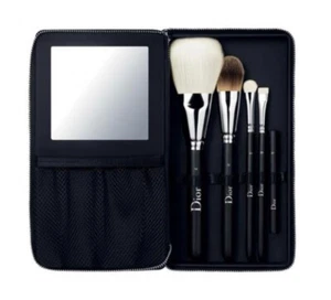 Dior BACKSTAGE 1st anniversary Brush set and pouch Dior Beauty Rare w/Box - Picture 1 of 7