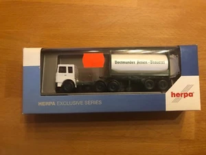 Herpa, Man F8 Tankcontainer-Sattelzug " DAB Birrificio " - Foto 1 di 1