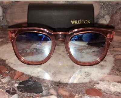 Nuevo WILDFOX Alta Costura Clásico Zorro De Lujo Espejo Barbie Rosa Ojo de Gato Gafas de Sol Foto 1 de 4