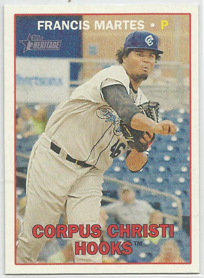 Francis Martes Houston Astros 2016 Topps Heritage Minor League - Image 1 of 1