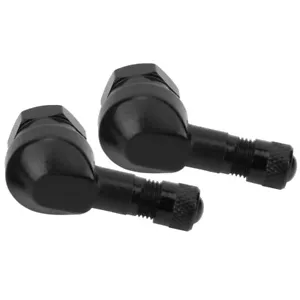 2Pcs 90 Degree Right Angle Valve Stems Motorcycle Electric Scooter - Picture 1 of 16