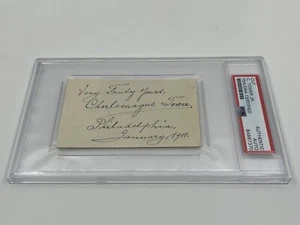 Charlemagne Tower Jr. Businessman Politician Signed Autograph Cut PSA DNA - Picture 1 of 1