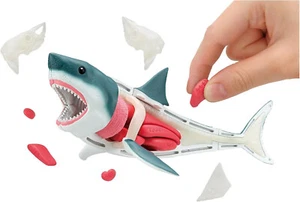 MEGAHOUSE Japan Great White Shark Bones 3D Puzzle - Picture 1 of 4