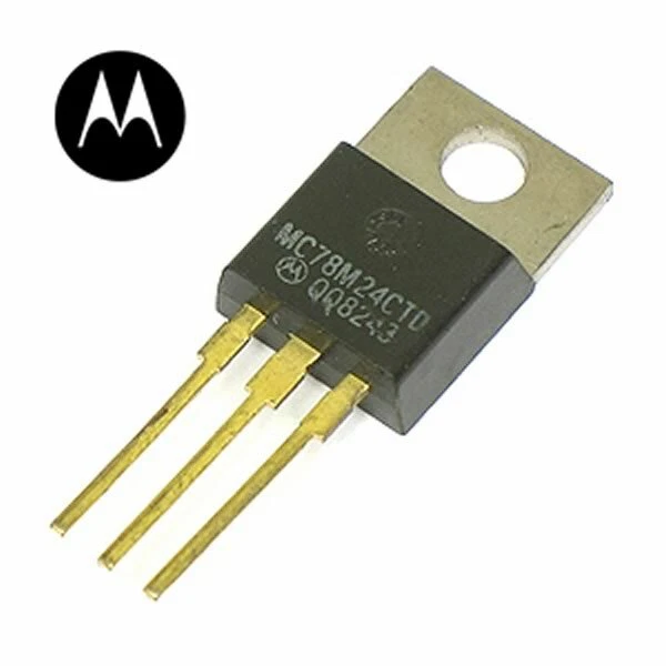 Motorola MC78M24CT Pos. Regulador 24 voltios .5 amperios TO-220 EE. UU. Vendedor Foto 1 de 1