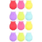  12 Pcs Wine Glass Recognition Charms Tags Silicone Glasses Cocktail