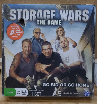 Spin Master A&E Storage Wars The Game Go Bid Or Go Home Based On The Hit NEW - Image 1 of 4