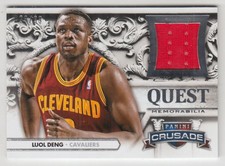 2013-14 Panini Crusade Quest Memorabilia #76 Luol Deng Jersey /99
