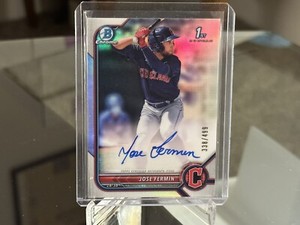 2022 Bowman Chrome #CPA-JF Jose Fermin Refractor Autograph 338/499