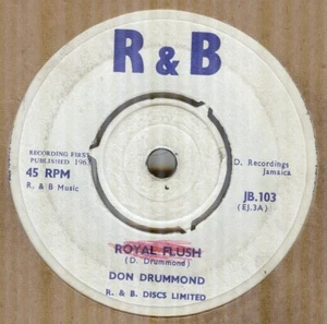 DON DRUMMOND*ROYAL FLUSH*REGGAE*SKA*R & B RECORDS*HEAR IT - Bild 1 von 2