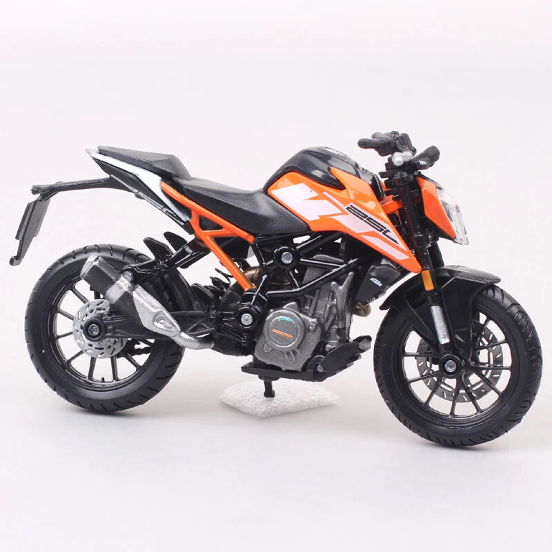 Mini Bburago KTM 250 Duke Bicicleta Diecast Carreras Motocicleta Modelo Juguete Escala 1:18 Foto 1 de 4