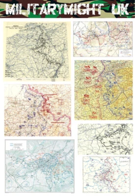 1/6 SCALE 12" FIGUR WW2 BATTLE OF THE BULGE MAPS DIORAMA MODEL DRAGON DID
