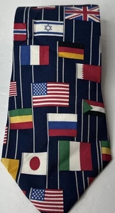 Olympic Games 1996 Vintage Necktie John Henry - Picture 1 of 7