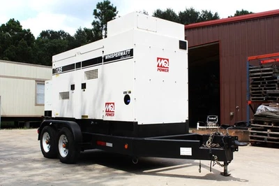 MULTIQUIP WHISPERWATT 125 KVA TRAILER MOUNTED GENERATOR - 100 KW 12,500 HOURS - Image 1 of 4