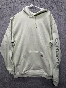 Carhartt Mens Loose Fit Hoodie XL Tall Midweight Logo Graphic Sweatshirt New - Picture 1 of 11