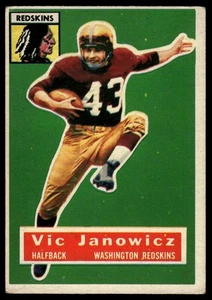1956 Topps #13 Vic Janowicz - Photo 1/2