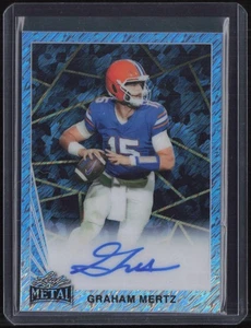 2024 Leaf Metal Shimmer Graham Mertz DJ Lagway 10/20 Auto Autograph - Picture 1 of 2