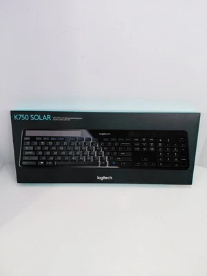 Logitech K750 920-002912 Solar Wireless Keyboard Black  - Image 1 of 4
