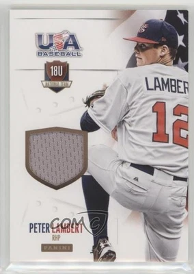 2014 Panini USA Baseball Box Set 18U National Team Jerseys /99 Peter Lambert #40 - Image 1 of 2