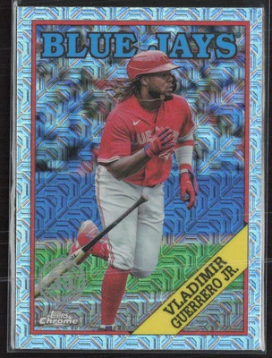 2023 Topps Chrome #T88C-9 Vladimir Guerrero Jr 25th Anniversary - Image 1 of 2