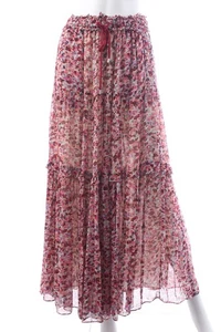 Isabel Marant Etoile Maxirock "Felna" bedruckt / rosa - Bild 1 von 5