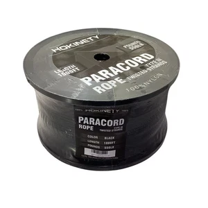 Typ III Paracord 550lb 7-Stränge Paracord Seil Fallschirmschnur 1000ft Neu Versiegelt - Bild 1 von 4